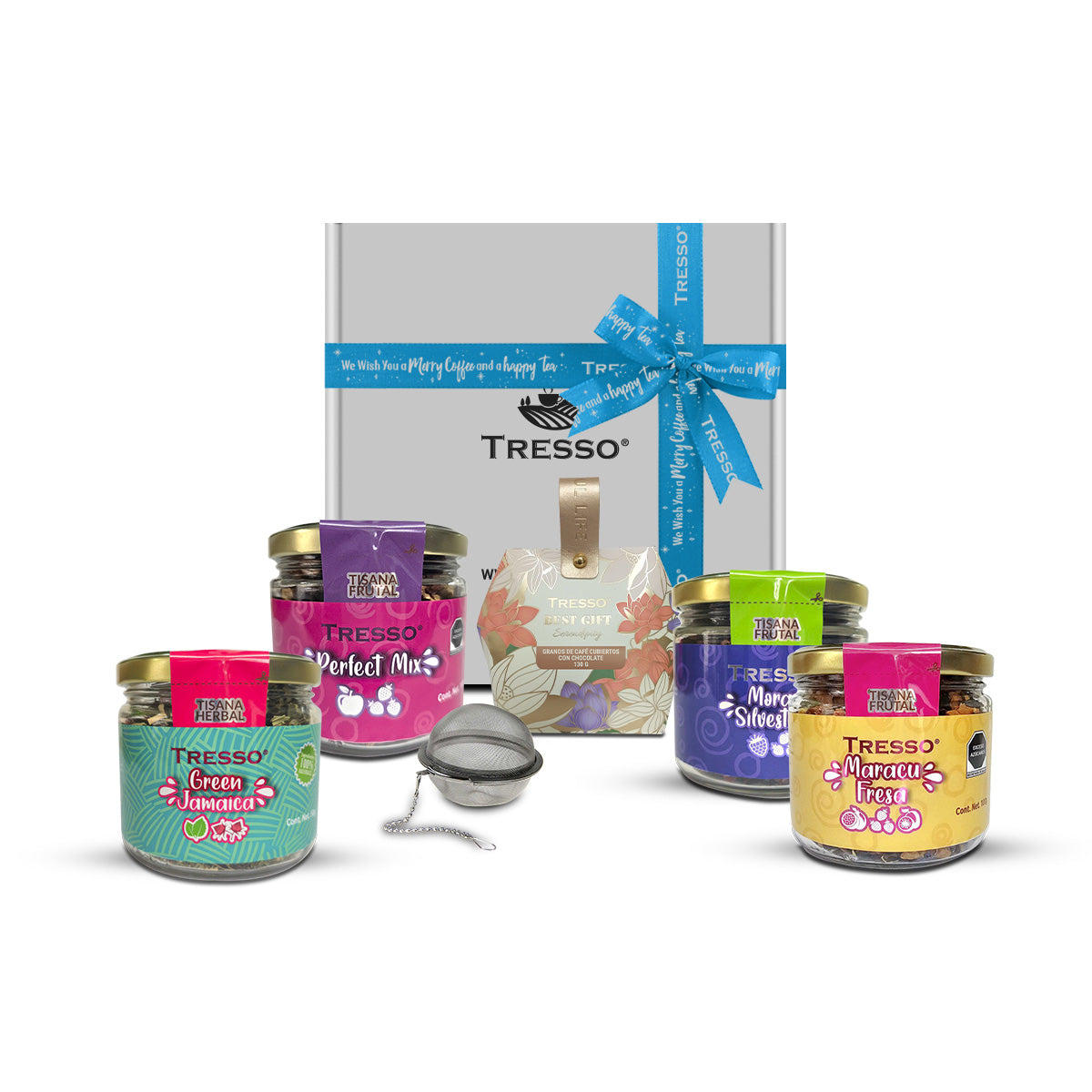 Regalo 4 tisanas + granos con chocolate