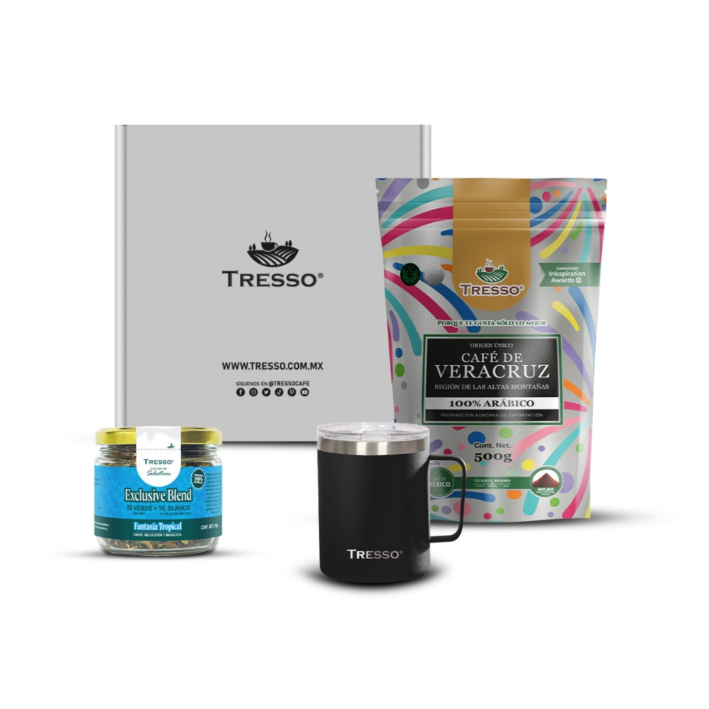 Kit de café y té para él