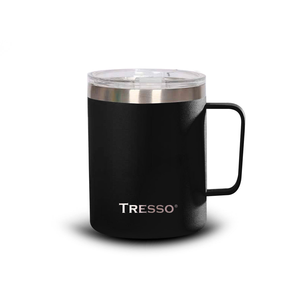 Taza de Acero Inoxidable con Tapa 350ml