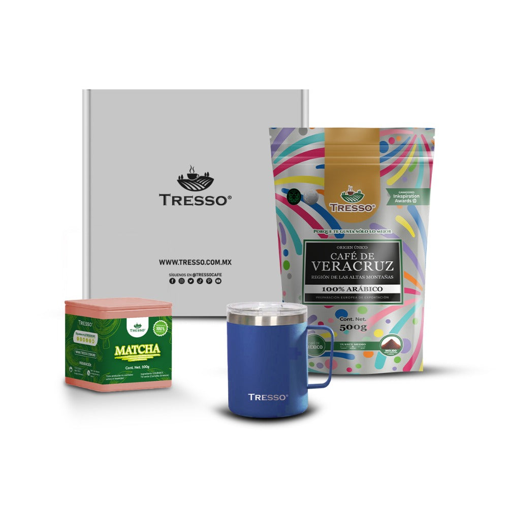 Kit de café y té para él