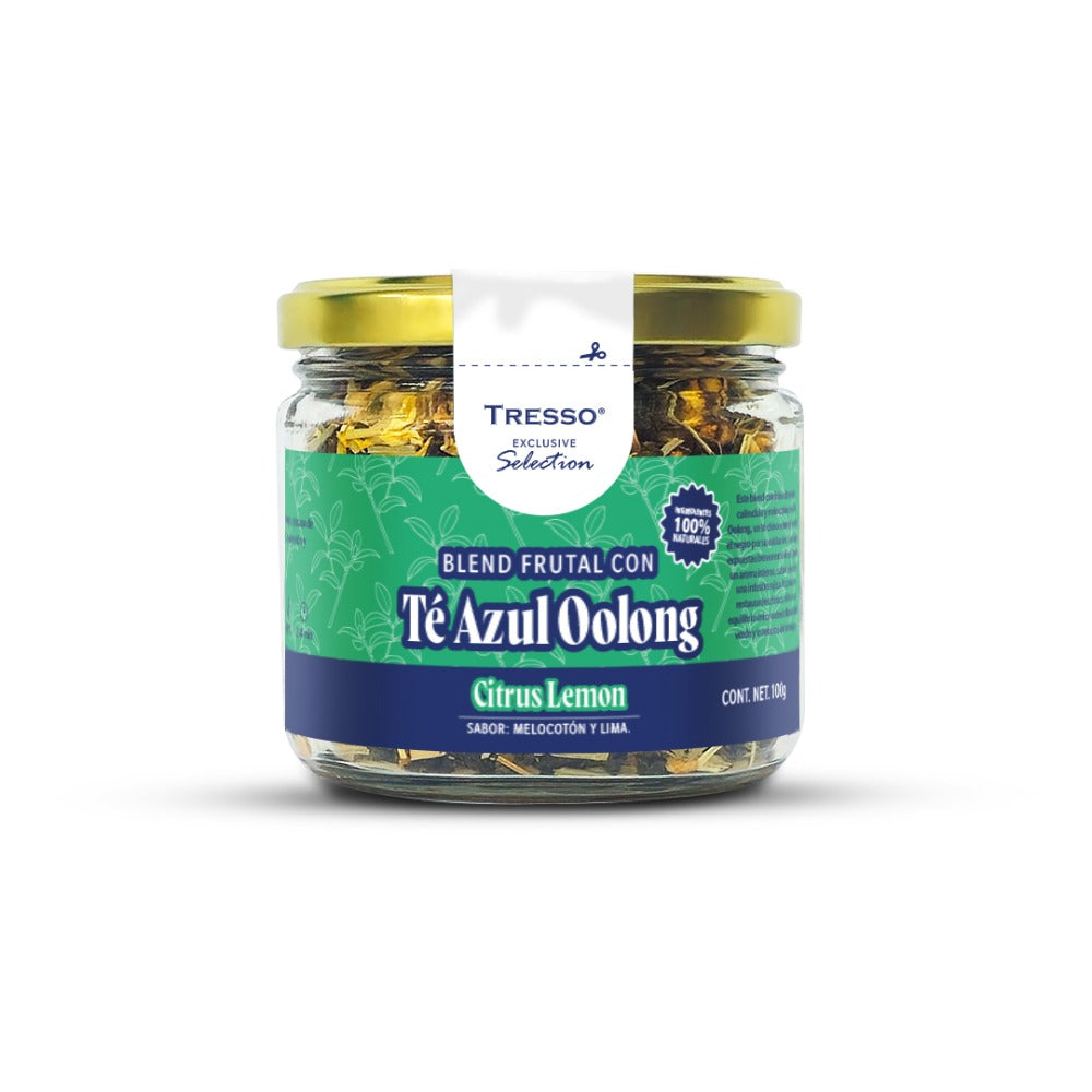 Blue Óolong Tea: Citrus Lemon 100g