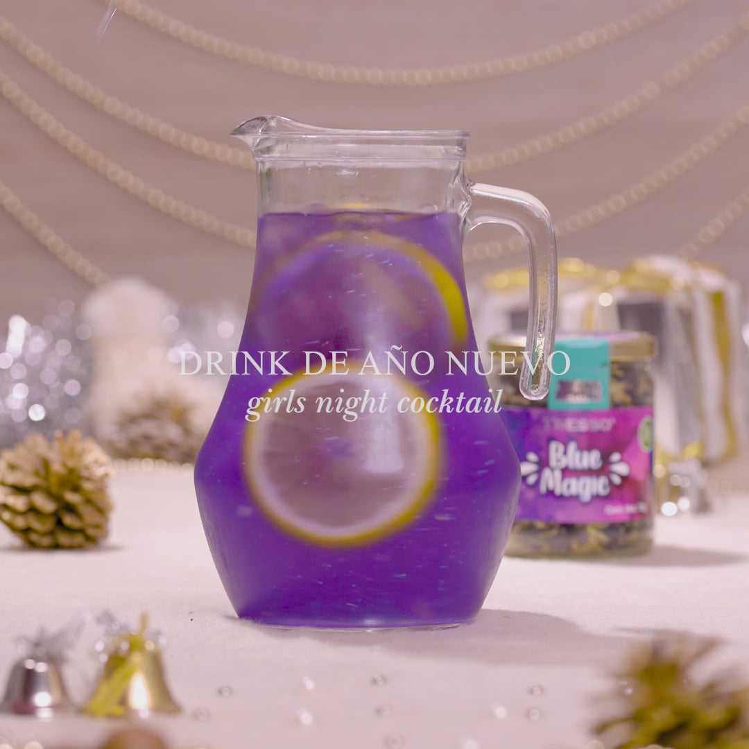 Glitter comestible color morado 10g