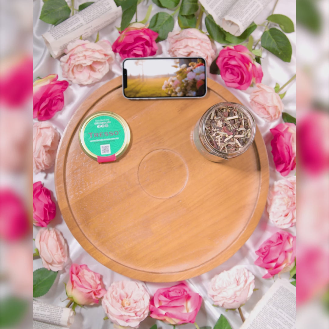 Botella Doble Pared Con Infusor Para Tisana