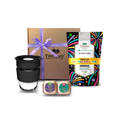 Coffee and Tea Kit TRESSO® Negro Café House blend 380g 