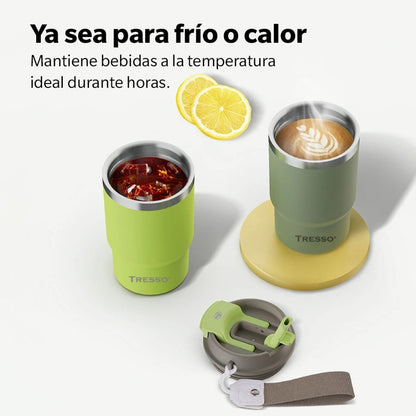 Termo para café 470ml con asa de viaje