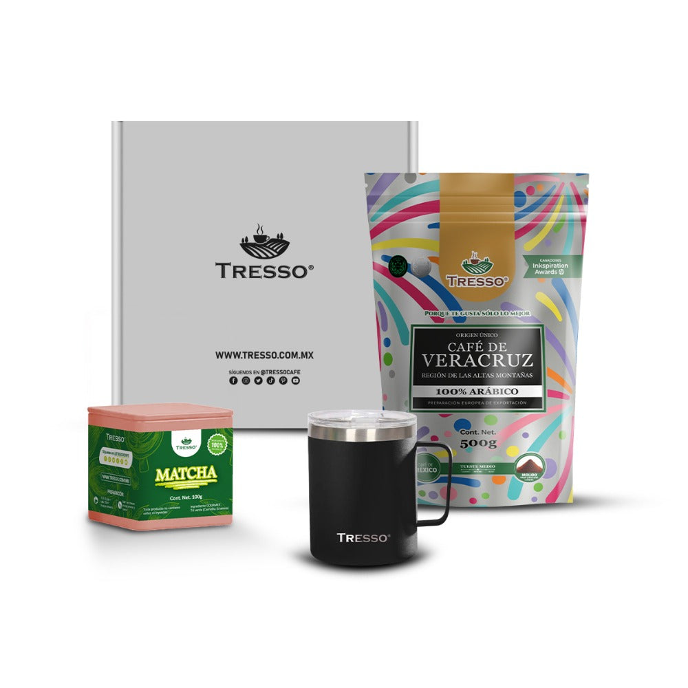 Kit de café y té para él