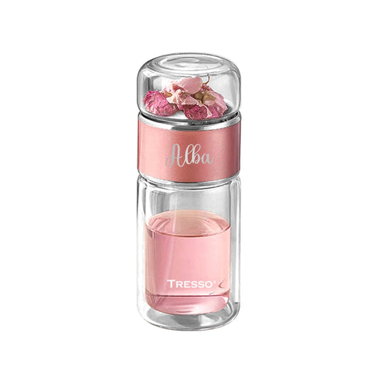 Botella Doble Pared Con Infusor Para Tisana - TRESSO® 