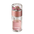  Botella rosa metalizado