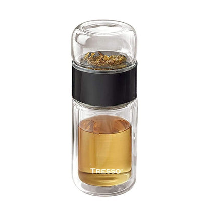 Botella Doble Pared Con Infusor Para Tisana para Él - TRESSO® 