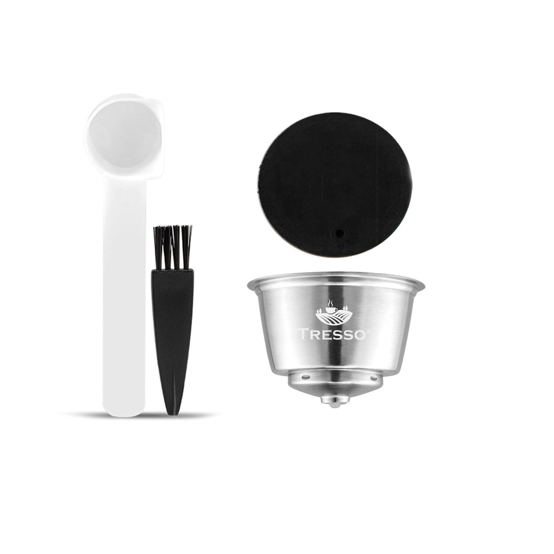 Cápsula recargable para café de acero inoxidable compatible con Dolce Gusto - TRESSO® 