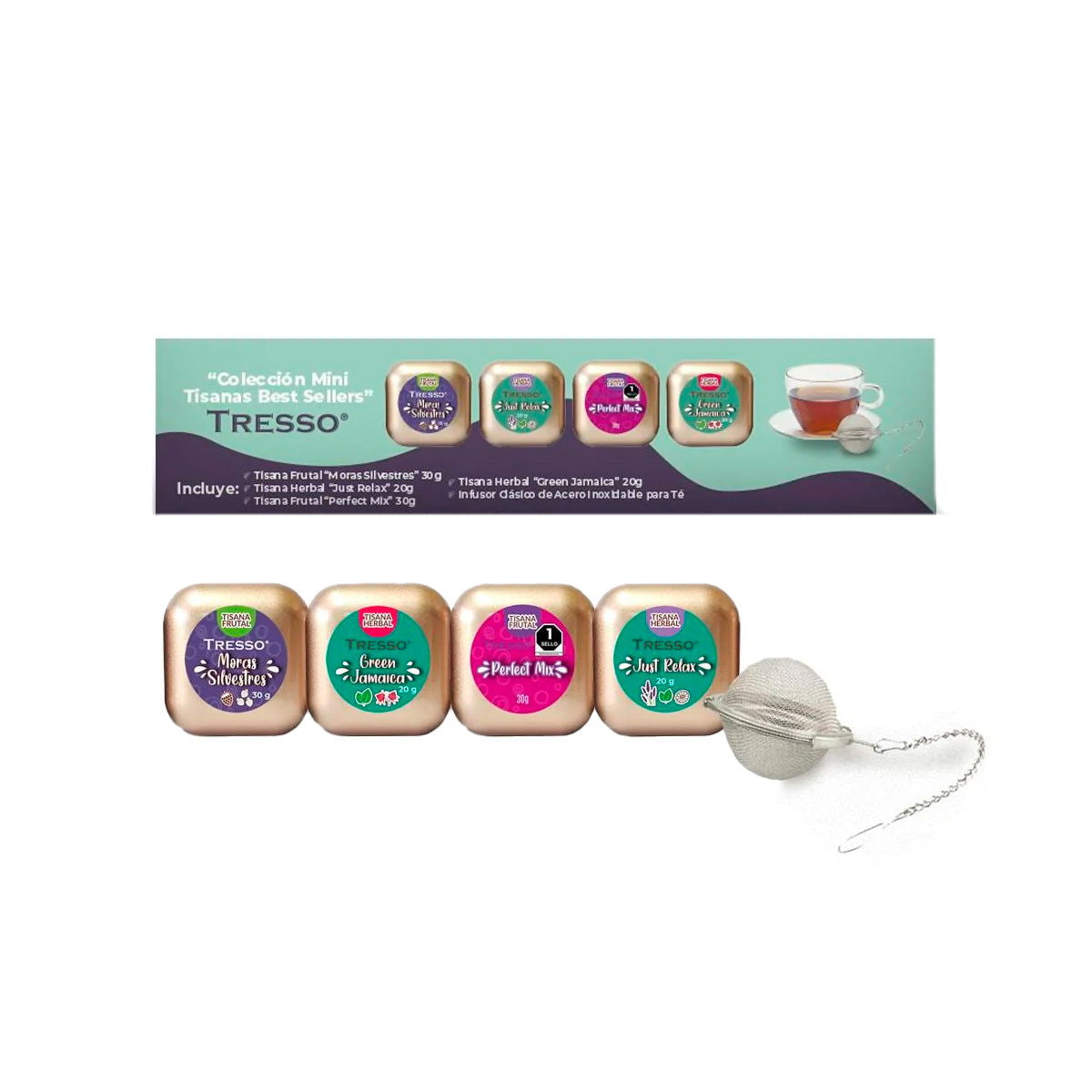 “Colección Mini Tisanas Best Sellers” - TRESSO® 