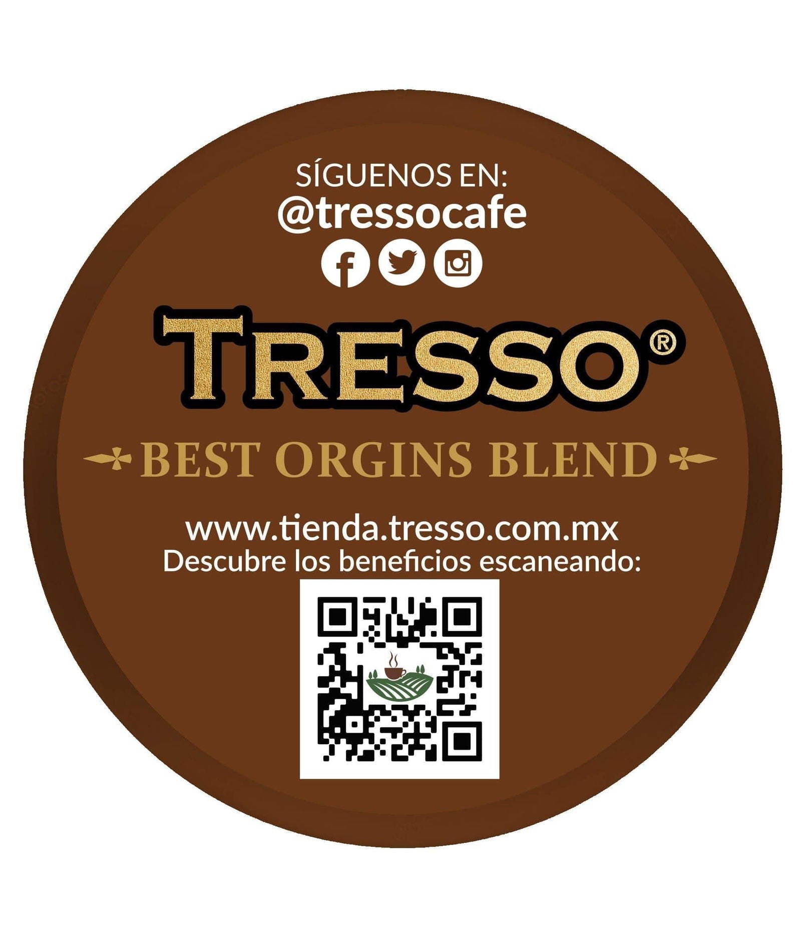 Collezione Espresso: Inspirazione Italiana Best Origins Blend 250g - TRESSO® 