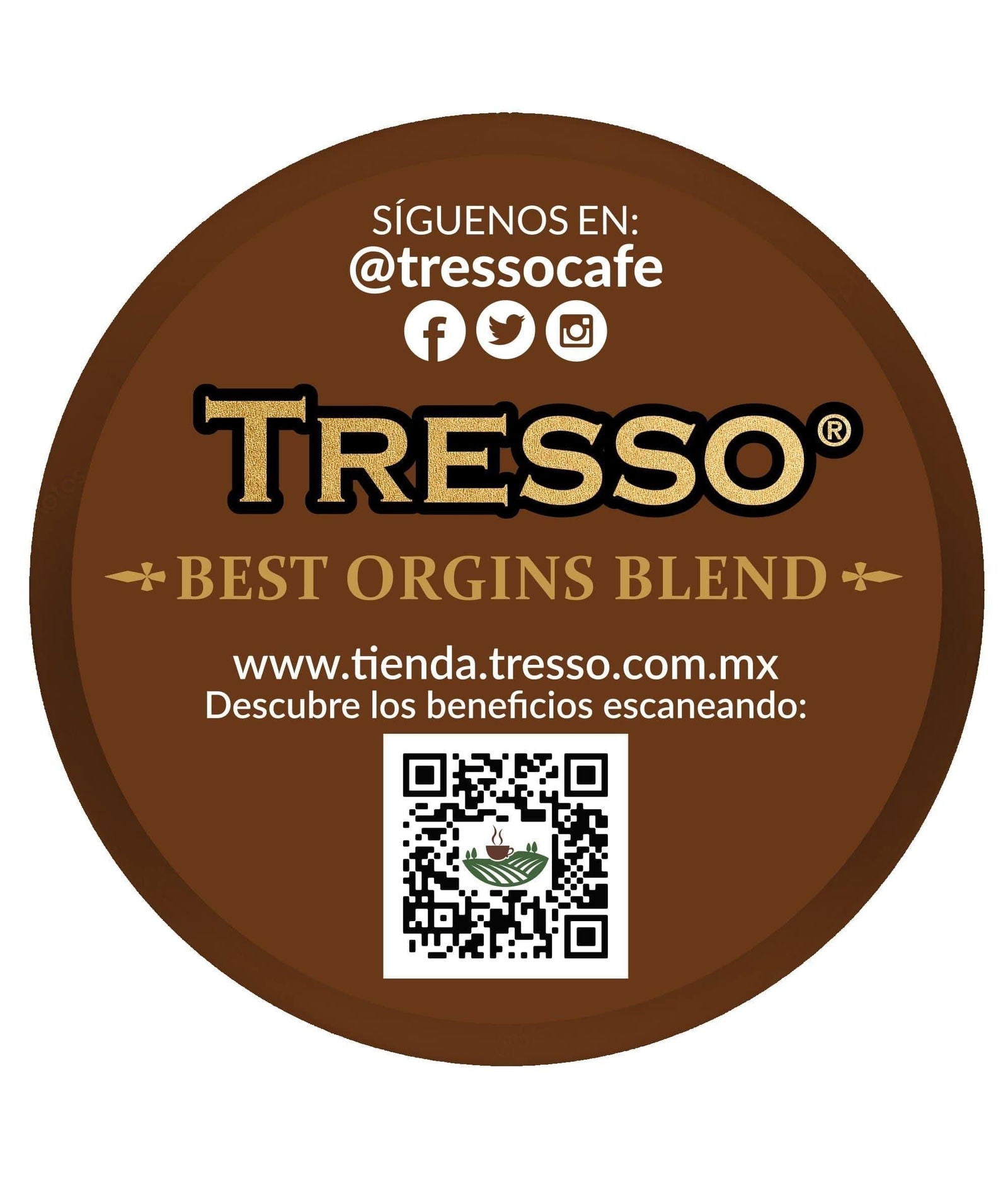 Collezione Espresso: Inspirazione Italiana Best Origins Blend 250g - TRESSO® 