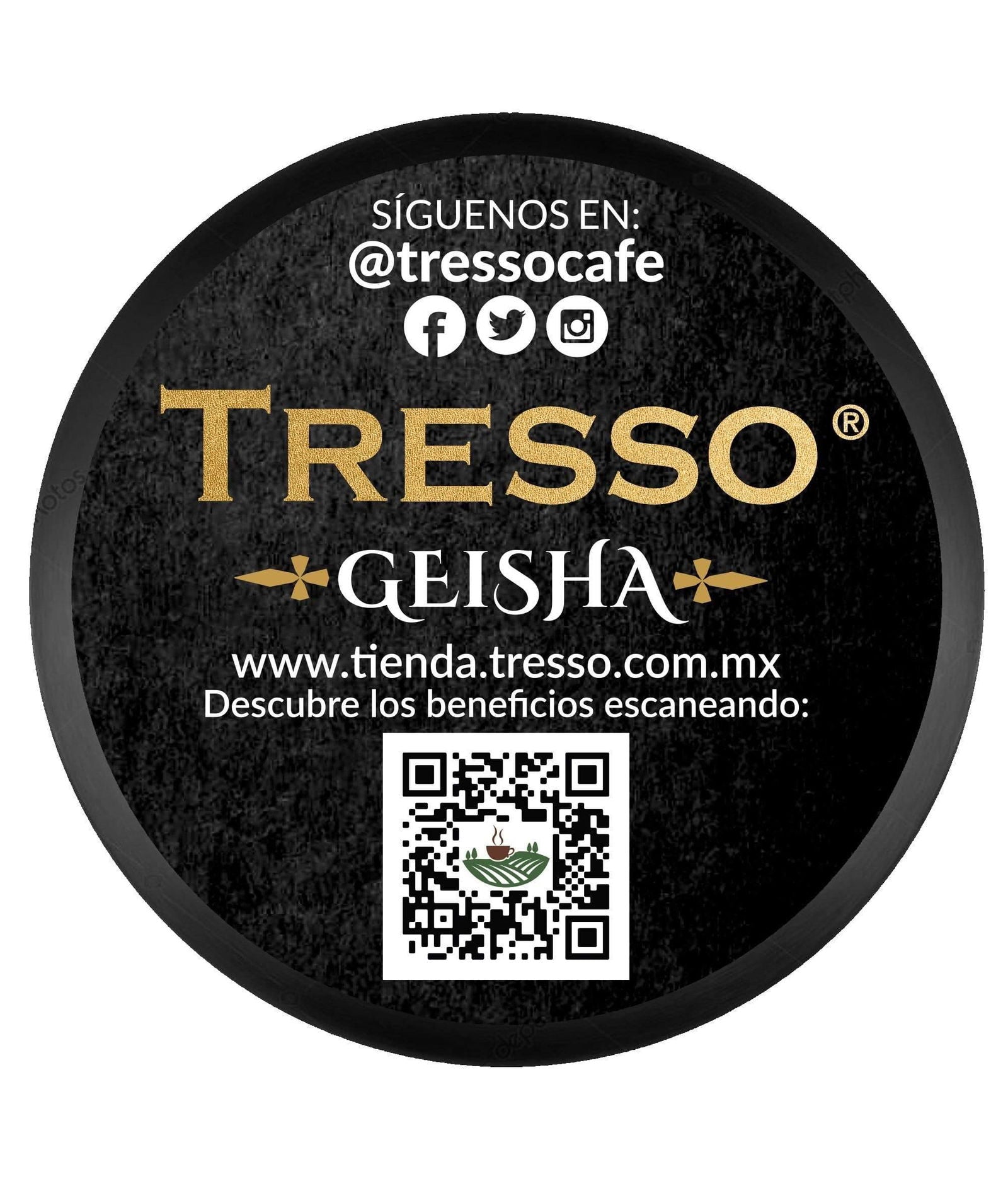 Geisha: Collezione Espresso: Inspirazione Italiana Café Geisha 250g - TRESSO® 