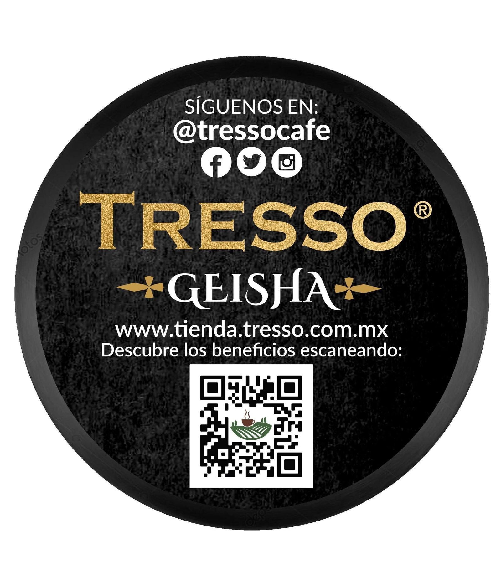 Geisha: Collezione Espresso: Inspirazione Italiana Café Geisha 250g - TRESSO® 