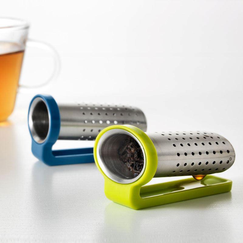 Infusor colgante para taza de acero inoxidable y silicona para té - TRESSO® 