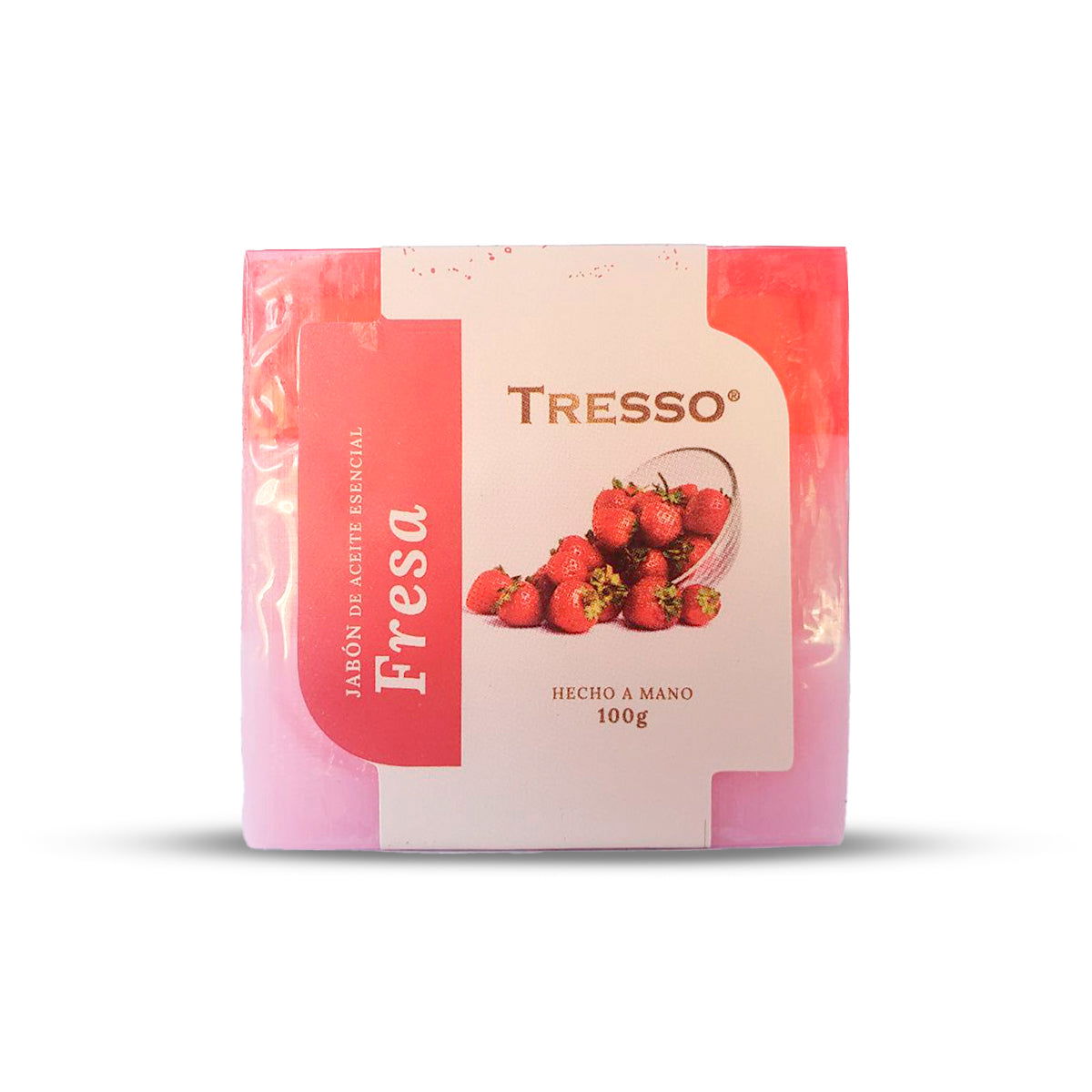 Jabón de aceite esencial de Fresa - TRESSO® 