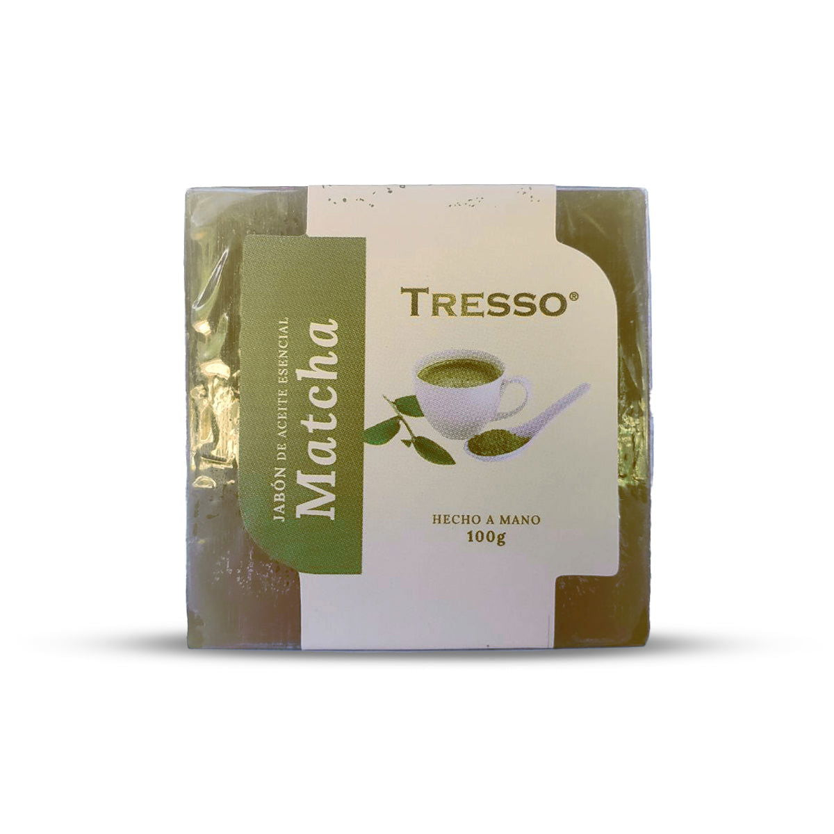 Jabón de aceite esencial  de Matcha - TRESSO® 