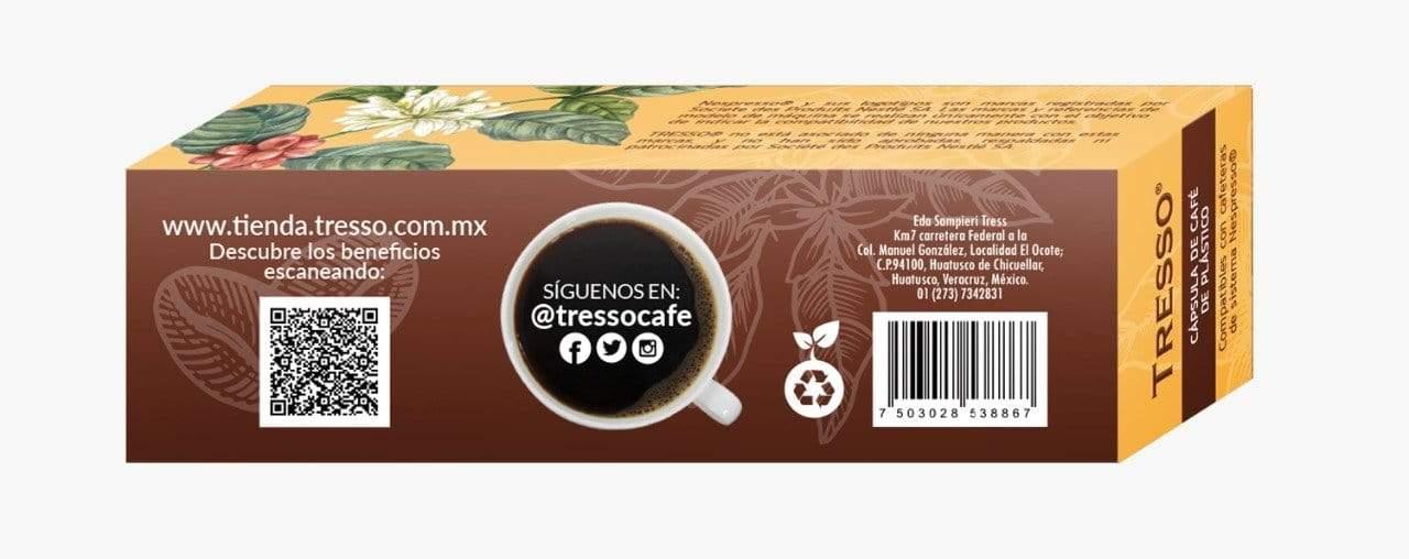 Kit de 3 Cápsulas de Café de Plástico Reutilizables Compatibles Con Cafeteras de Sistema NESPRESSO® - TRESSO® 