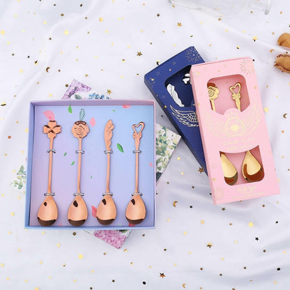 Lindo Set de Cucharas Azucareras o para Postre - TRESSO® 