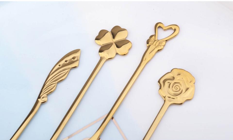 Lindo Set de Cucharas Azucareras o para Postre - TRESSO® 