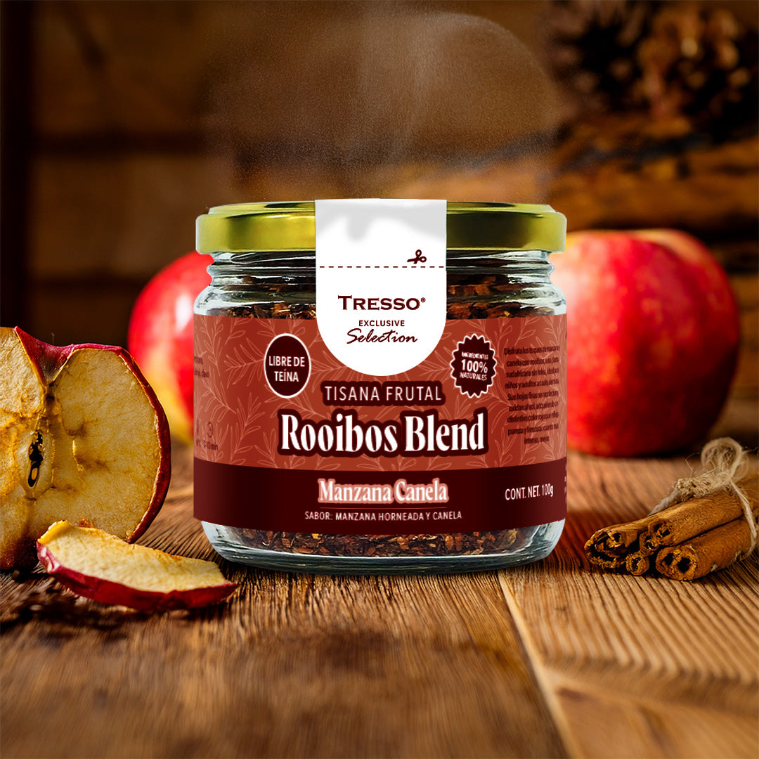 Rooibos Blend Apple Cinnamon Fruit Herbal Tea 100g