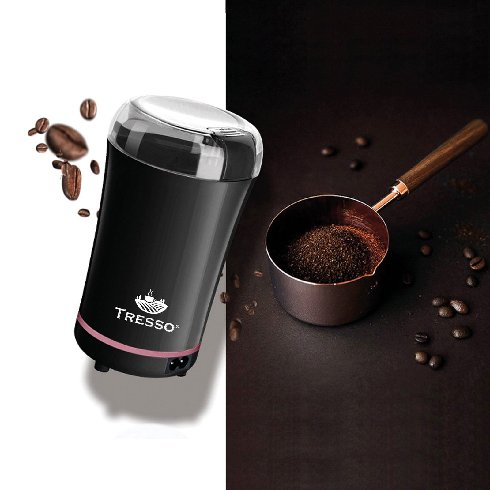 Molino Eléctrico de Acero Inoxidable 50 g - TRESSO® 