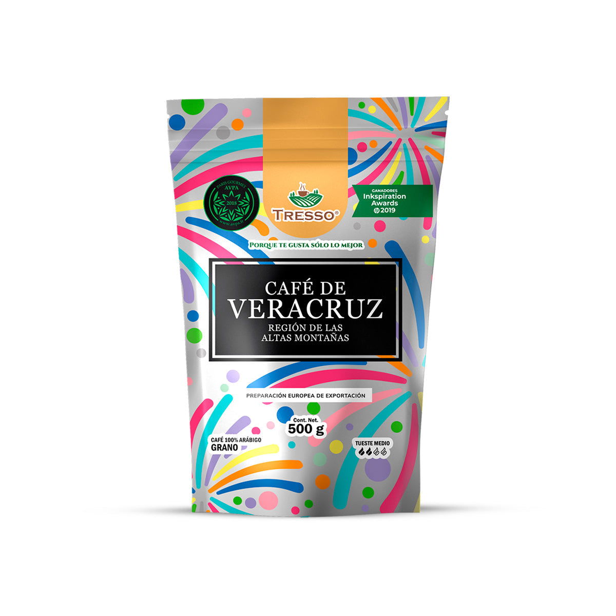 Paquete 12 piezas Café de Veracruz Región Altas Montañas 500g - TRESSO® 