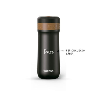 Prensa francesa de viaje antiderrames 320 ml - TRESSO® 