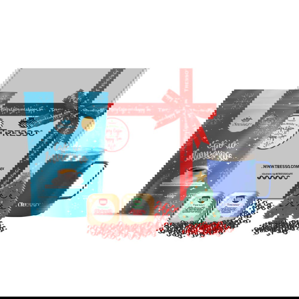 Regalo especial con taza de acero y mini tisanas - TRESSO® 