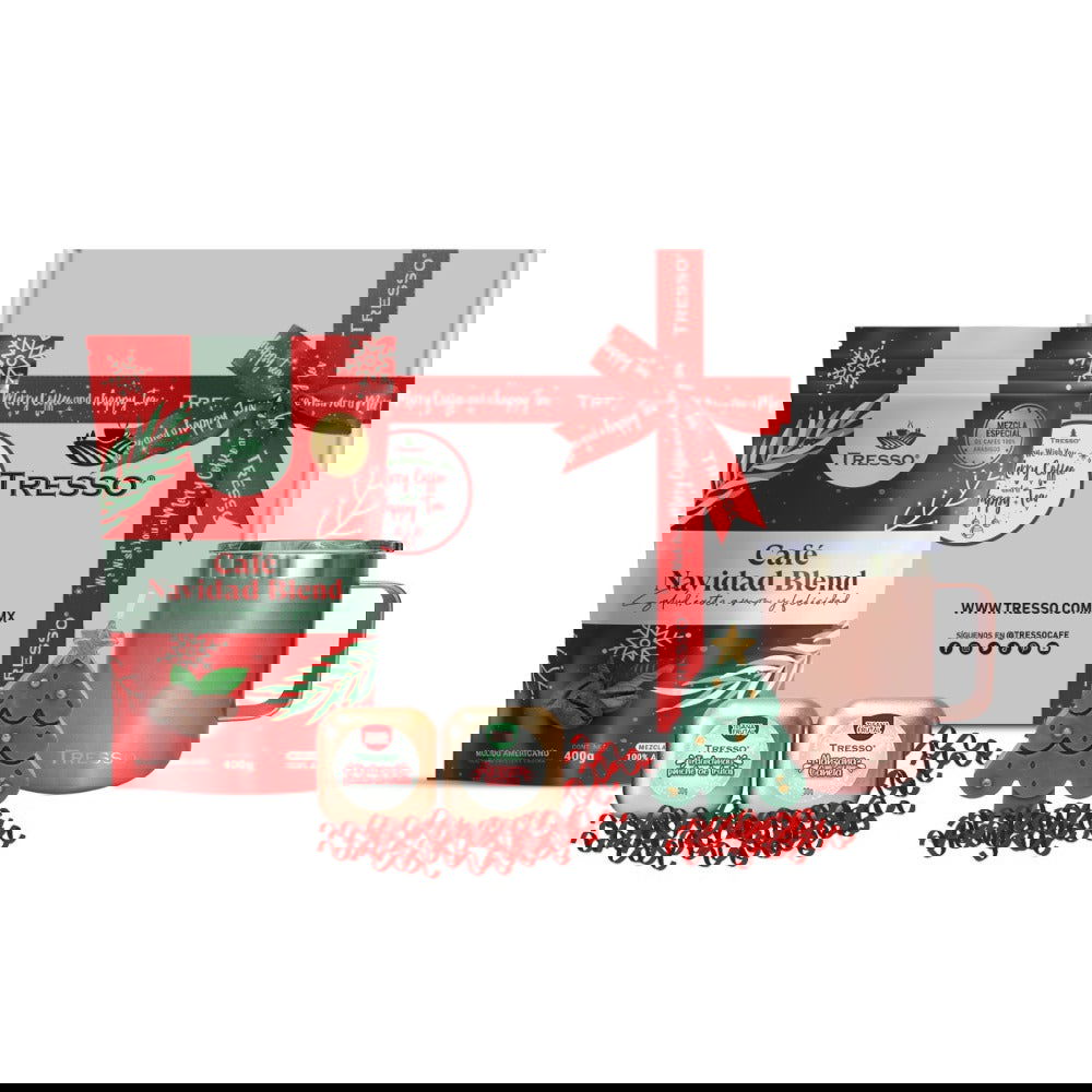 Regalo especial con taza de acero y mini tisanas - TRESSO® 