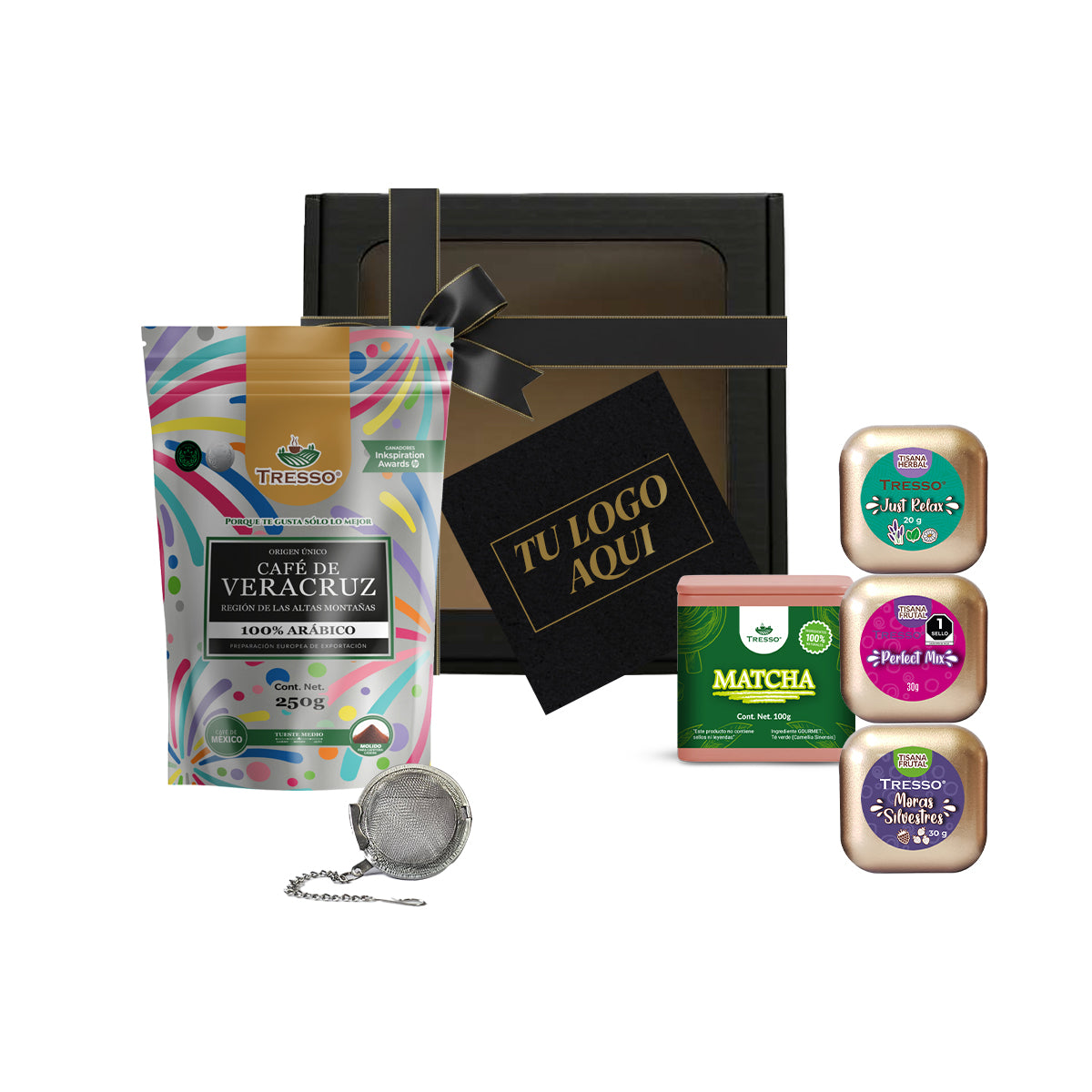 Regalo corporativo de café y té 