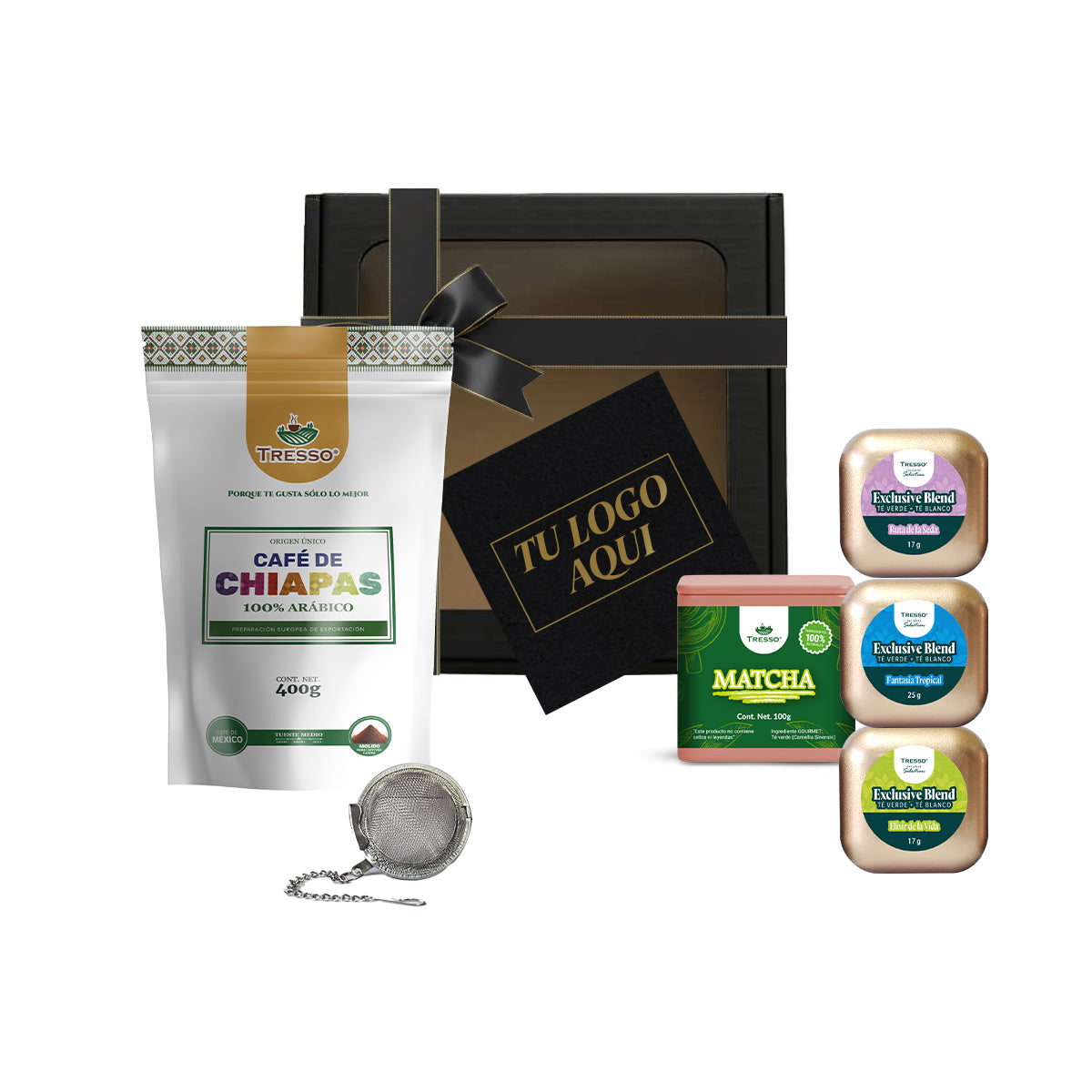 Regalo corporativo de café y té 