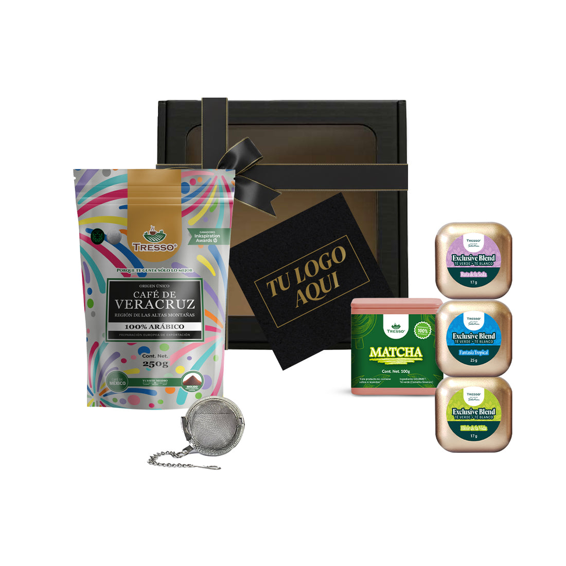 Regalo corporativo de café y té 