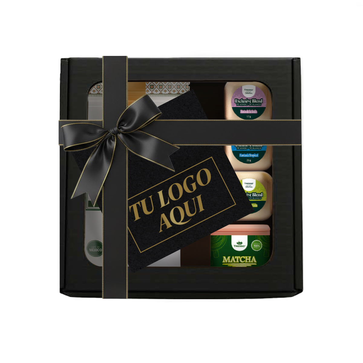 Regalo corporativo de café y té 