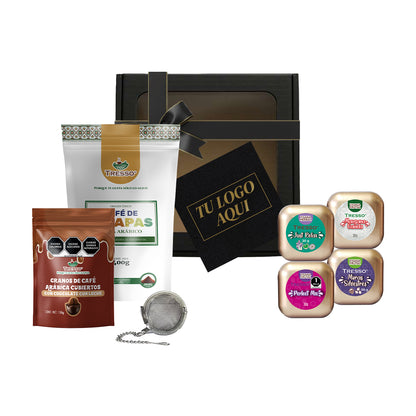 Regalo corporativo de café y té 