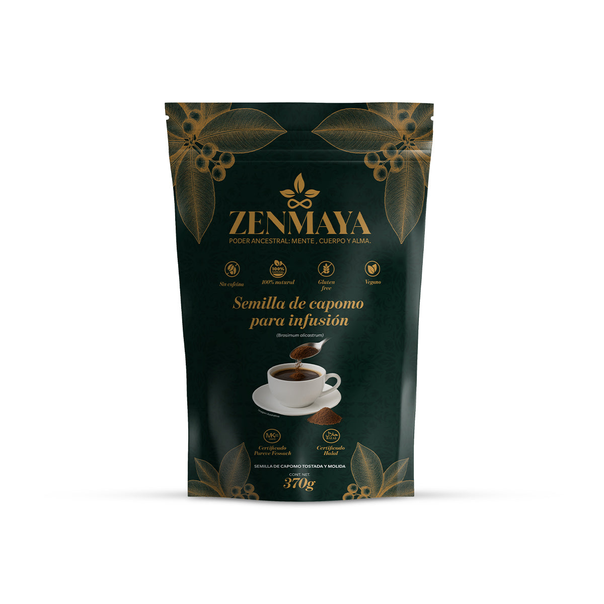 Zenmaya: Semilla de capomo tostada y molida para infusión 370g