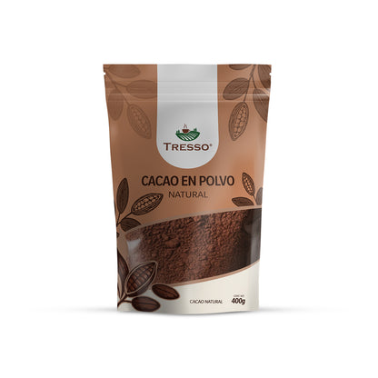 Cacao en polvo natural 400g