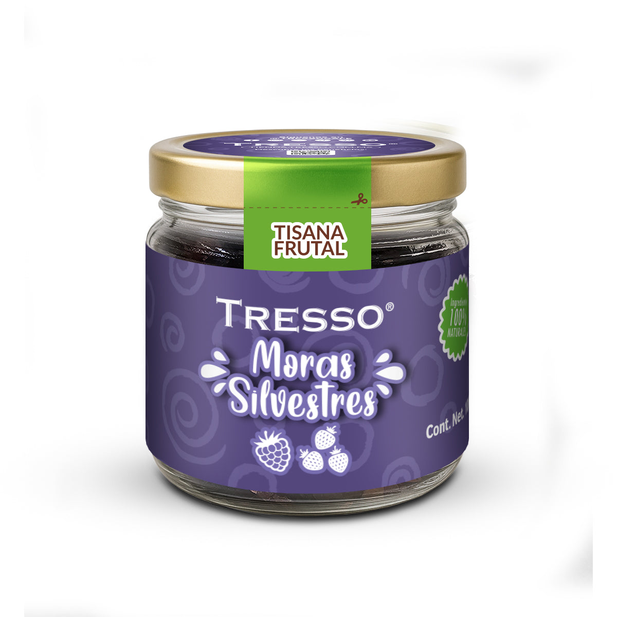 Fruity Herbal Tea: Wild Blackberries 30g-1kg