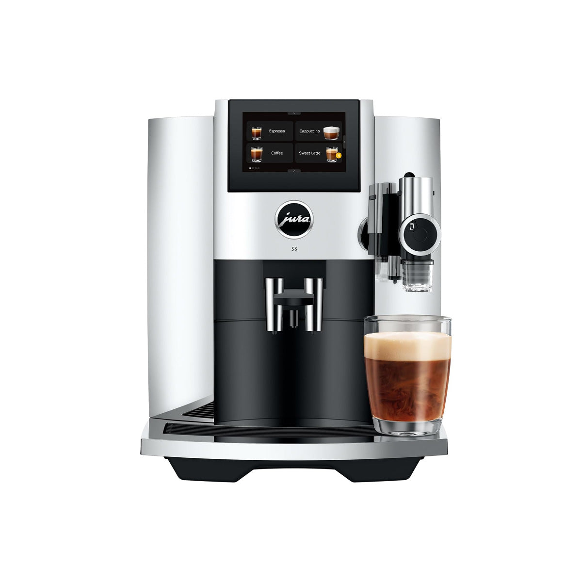 Cafetera Jura S8 color platino