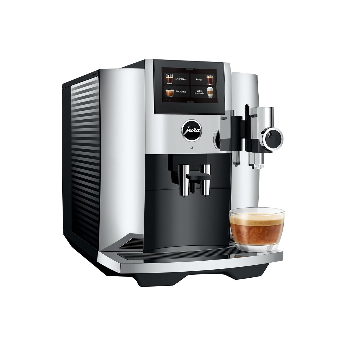 Cafetera Jura S8 color platino