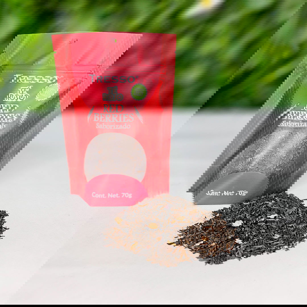 Té Rojo (Saborizado): Red Berries 23g-140g - TRESSO® 