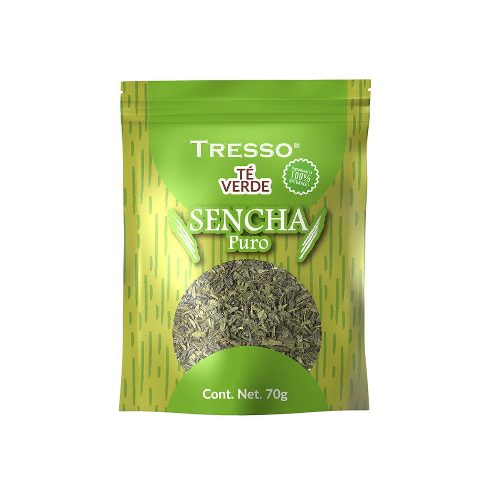 Té Verde Japonés (Puro): Sencha 30g-140g - TRESSO® 