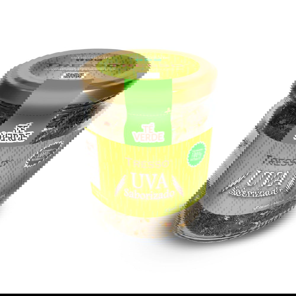 Té Verde (Saborizado): Uva 23g-130g - TRESSO® 