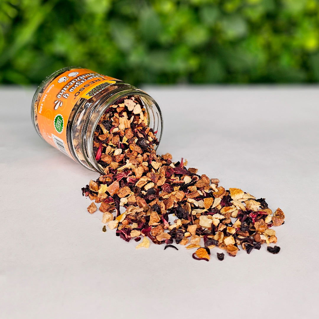 Tisana Frutal: Durazno y Chabacano 30g-160g - TRESSO® 