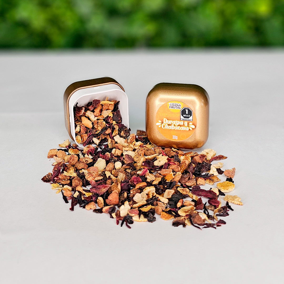 Tisana Frutal: Durazno y Chabacano 30g-160g - TRESSO® 