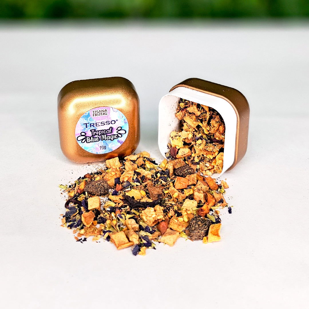 Tisana Frutal: Tropical Blue Magic 20g-160g - TRESSO® 
