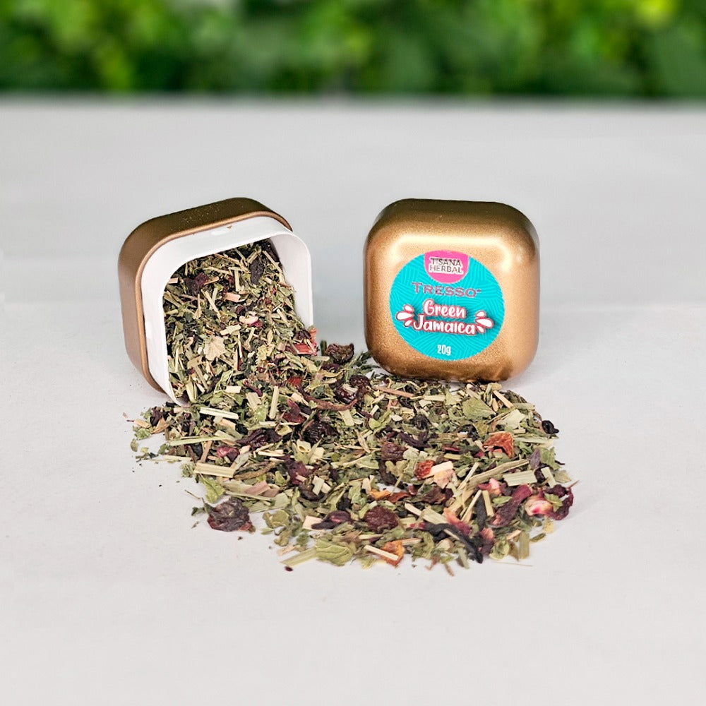 Tisana Herbal: Green Jamaica 20g-500g - TRESSO® 