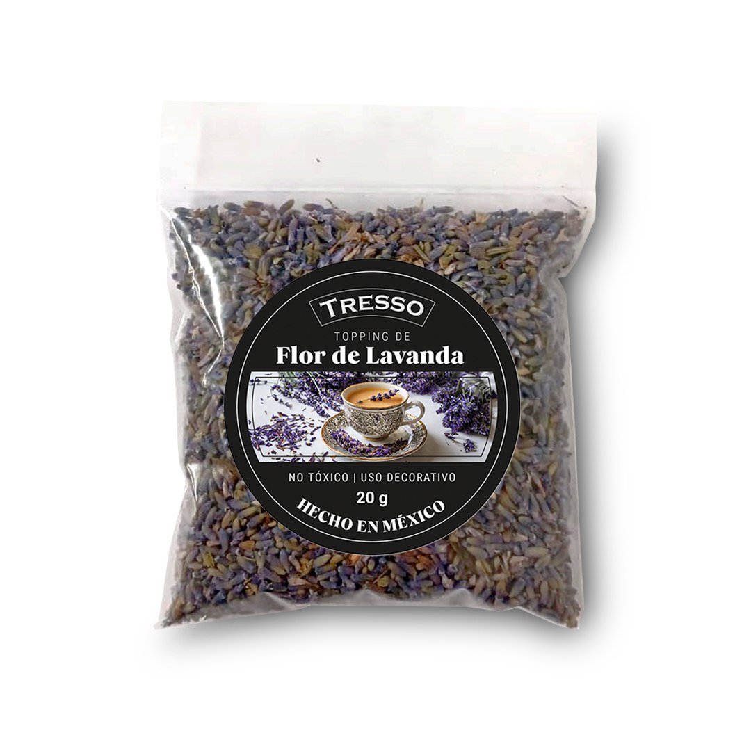 Topping de flor de lavanda 20g - TRESSO® 