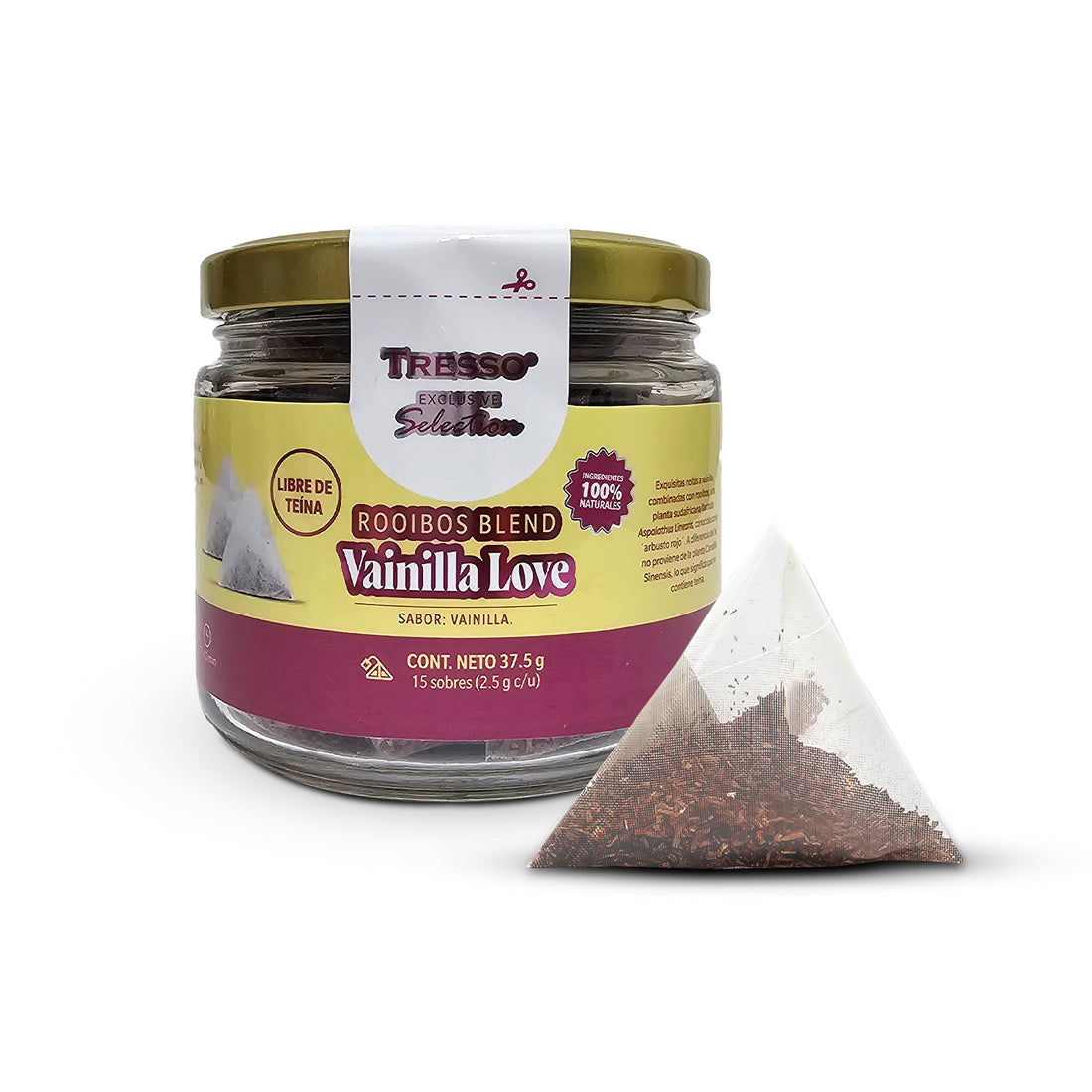 Rooibos Blend Vainilla Love 15 sobres con 2.5g c/u